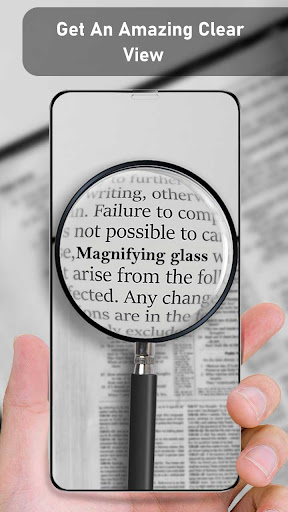 Android application Pocket Eye Smart Magnifier screenshort