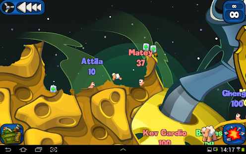Worms 2: Tangkapan Layar Armageddon