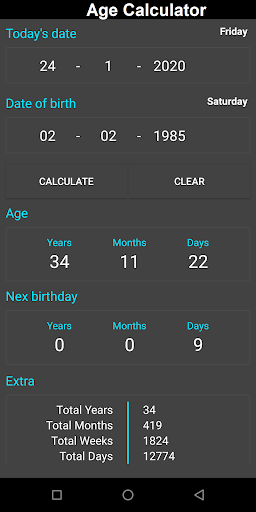 Percentage Calculator Screen 3