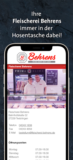 Fleischerei Behrens Screen 3