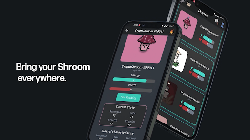 Android application Shroom Companion screenshort