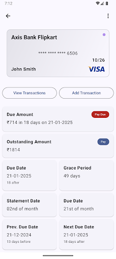 Card Care  Manage Credit Card