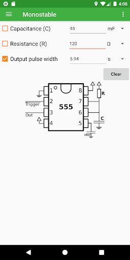 NE555 Timer Screen 2
