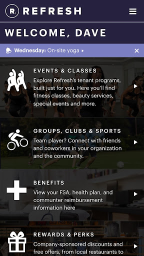 Android application Local 100 Rewards screenshort