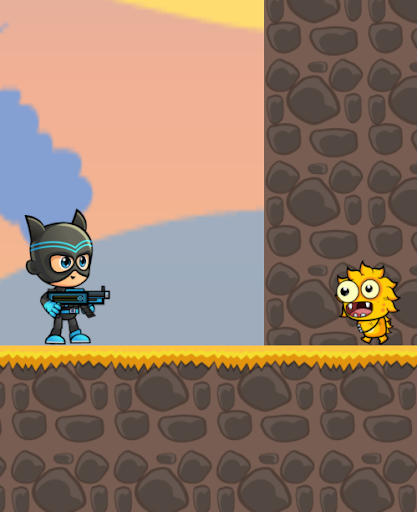 Android application Warrior Boy screenshort