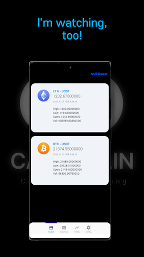 Crypto Hide Book For Coinbase Screen 2