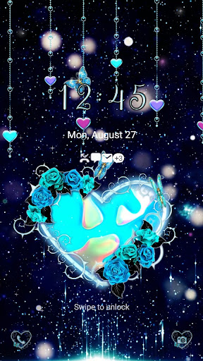 Marbling Heart - Wallpaper Screen 2