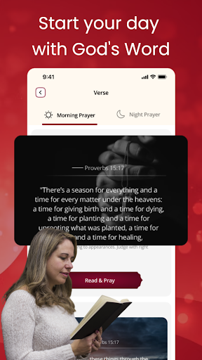 Android application Holy Bible NIV/NKJV+Verse screenshort