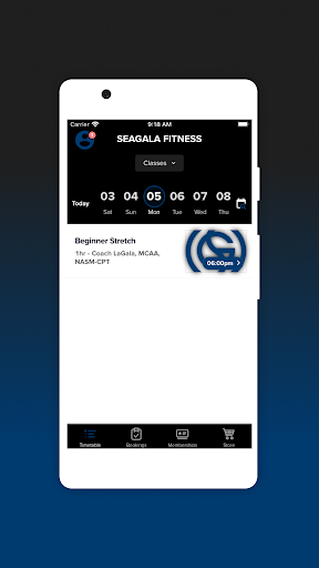SEAGALA FITNESS Screen 2