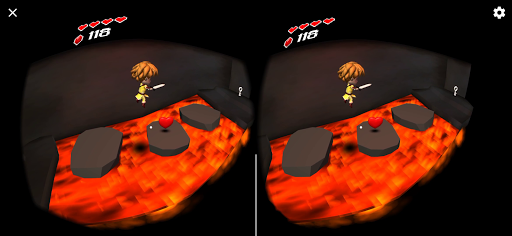 Android application The Lost Rupees - 3D VR Game screenshort
