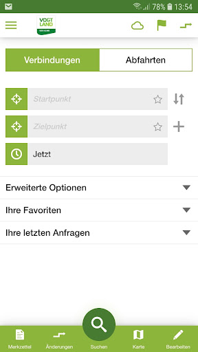 Android application VVV mobil screenshort