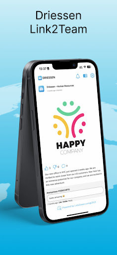 Android application Driessen Link2Team screenshort