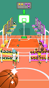 Screenshot 8 Slam Dunk Hoop Basketball Race android