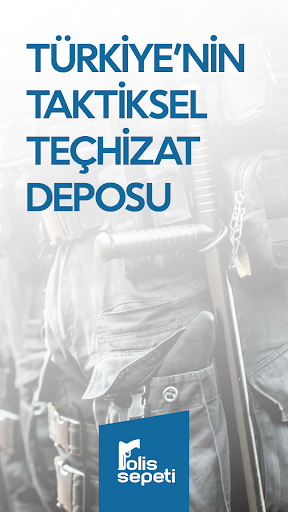 Android application Polis Sepeti screenshort