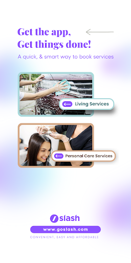 Android application Slash: Services Booking App screenshort