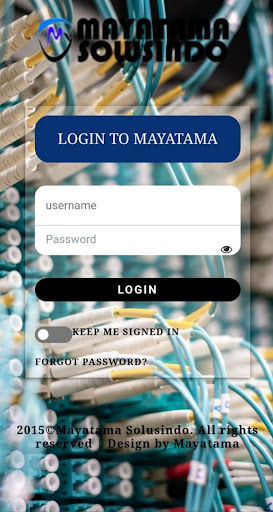 Android application MyFiber screenshort