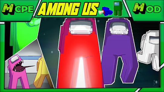 Maps of Among Us for Minecraft PE 1