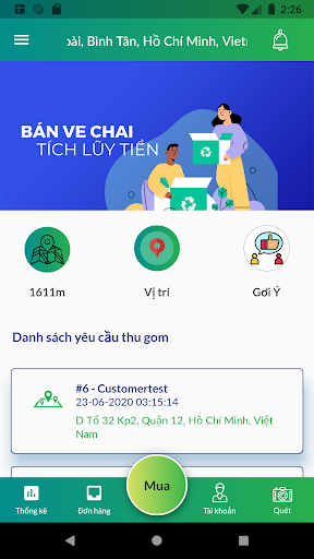 Veca thu gom Screen 3