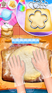 Captura de Pantalla 19 Unicorn Cake Maker-Bakery Game android