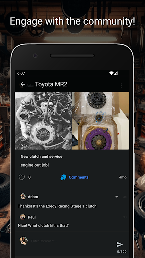 Overtune: Car Builds & Threads Screen 3