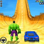 Cover Image of Download MegaRamp Car Race Hulking Game  APK