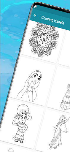 Isabela Coloring Encanto