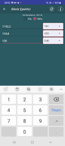 Döviz ve Altın Kurları Screenshot 3 - AppWisp.com