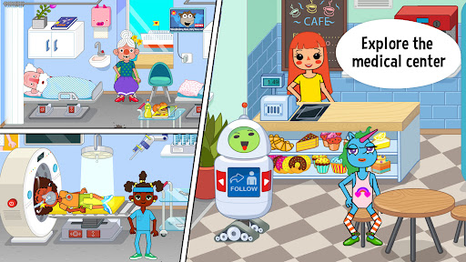 Pepi Hospital: Learn & Care - Simulation - games