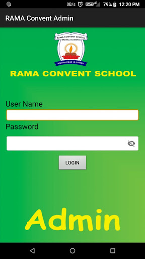 Android application RAMA ADMIN APP screenshort