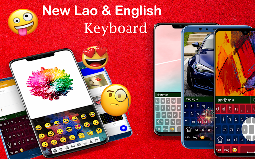 Android application Lao keyboard 2020: Laos Langua screenshort