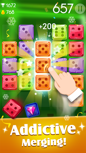 Jewel Games 2020 - Dice Merge Jewels & Gems Crush screenshots 11