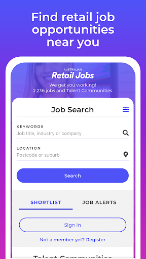 Retail Jobs Screen 3