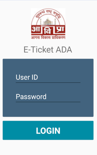 Android application Eticket Scanner ADA screenshort
