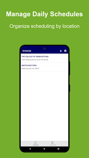 Android application Compass Phlebotomy screenshort