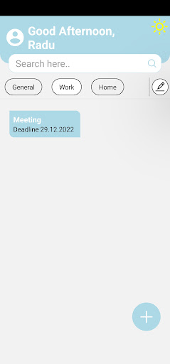 Android application Easy Notes, To Do, Notepad screenshort