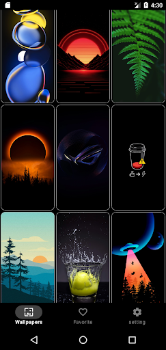 Black Wallpaper Screen 2