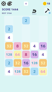 Merge Number Block 2048 Puzzle