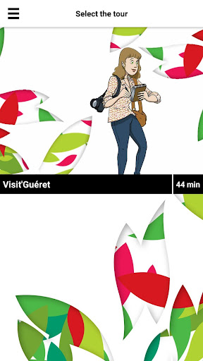 Android application Visit'Gueret screenshort