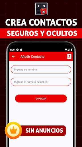 Android application WSLT Calculadora Secreta Pro screenshort