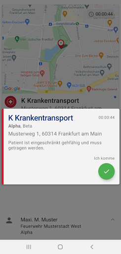 Android application DE Alarm screenshort