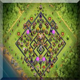 Town Hall 11 Hybrid Base Layouts icon