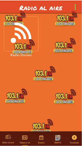 Android application 103.1 fm la voz de tc screenshort