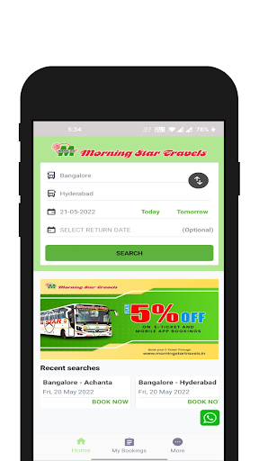 Morning Star Travels Screen 2