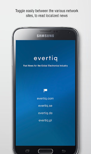 Android application Evertiq screenshort