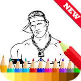 Coloring Book for WWE Fans icon