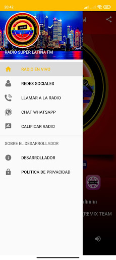 RADIO SUPER LATINA FM Screen 3