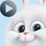 Cover Image of Скачать Анимированные стикеры Snowball Rabbit WAStickerApps  APK