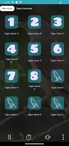 Android application Suara Ciblek Gunung Gacor screenshort