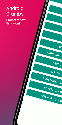 Android application Android Crumbs screenshort