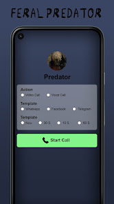 Captura 4 Scary Predator Incoming Call android